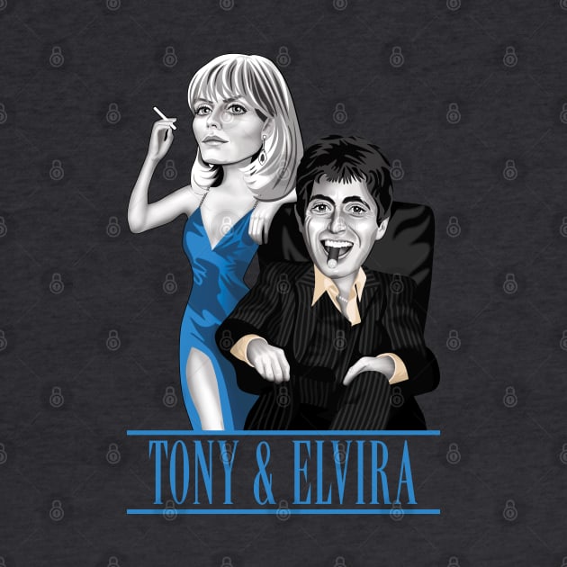 Tony and Elvira by Tiro1Linea